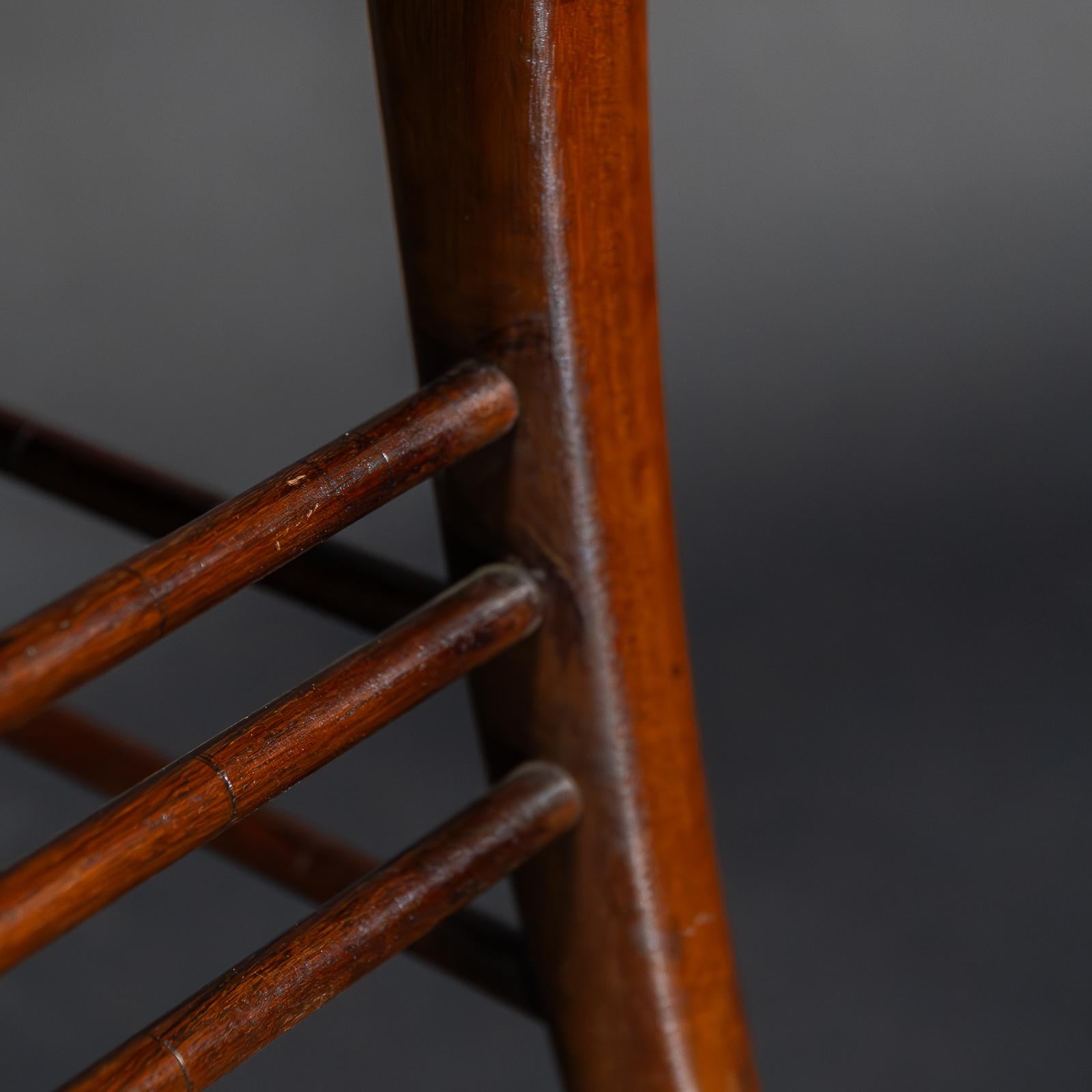H. W. Batley for Collinson & Lock. A Fine Pair of Aesthetic Movement Side Chairs For Sale 12