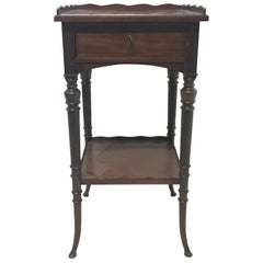 H W Batley, for Collinson & Lock, an Aesthetic Movement Mahogany Side Table