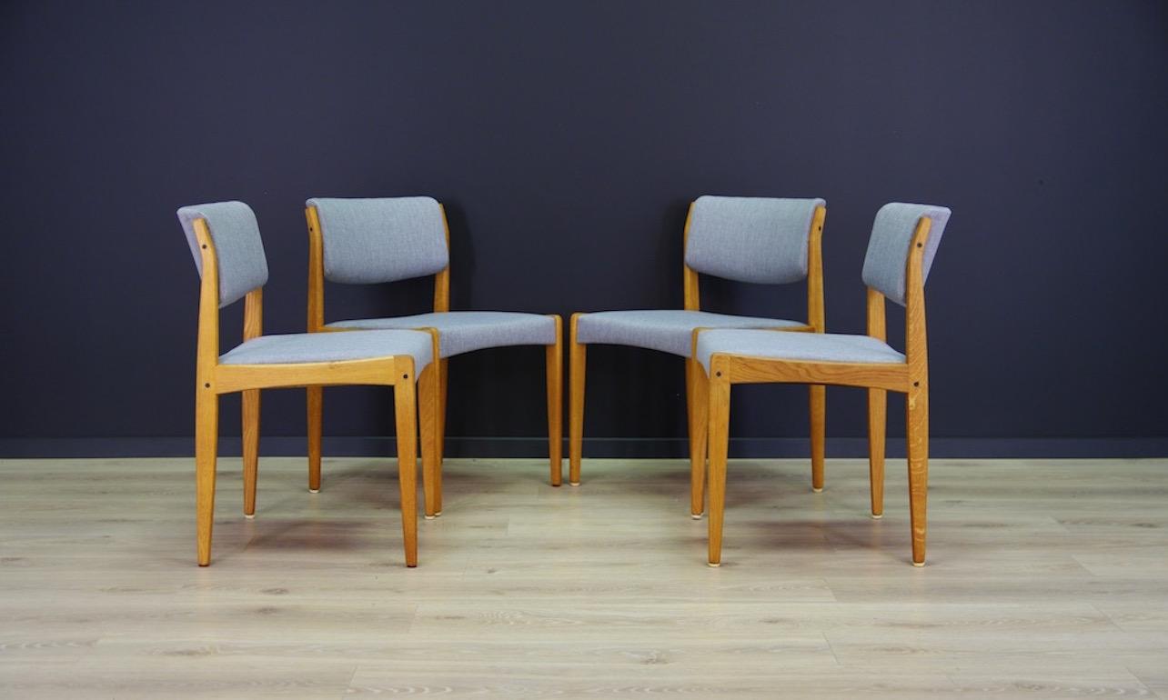 H. W. Klein Chairs Ash Danish Design Bramin For Sale 1