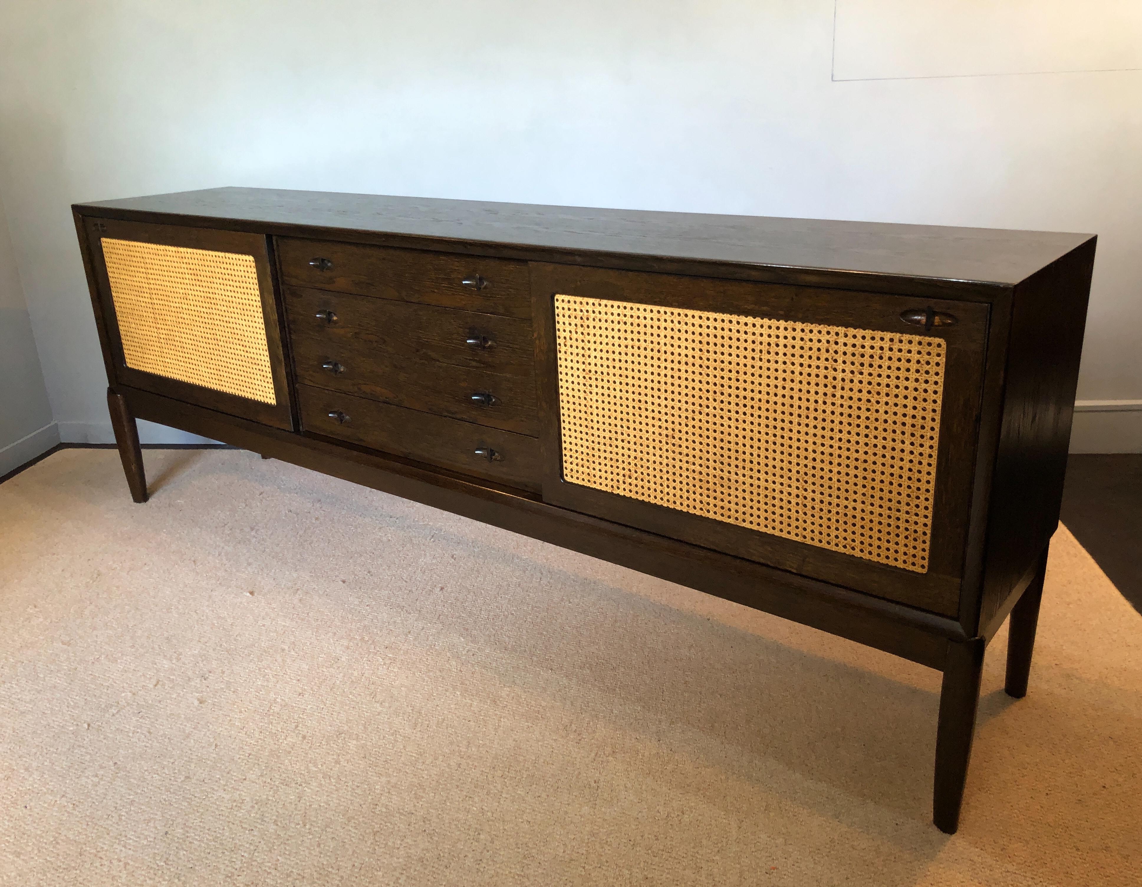 Danish Midcentury Sideboard by H. W Klein, Brahmin 1960s 3