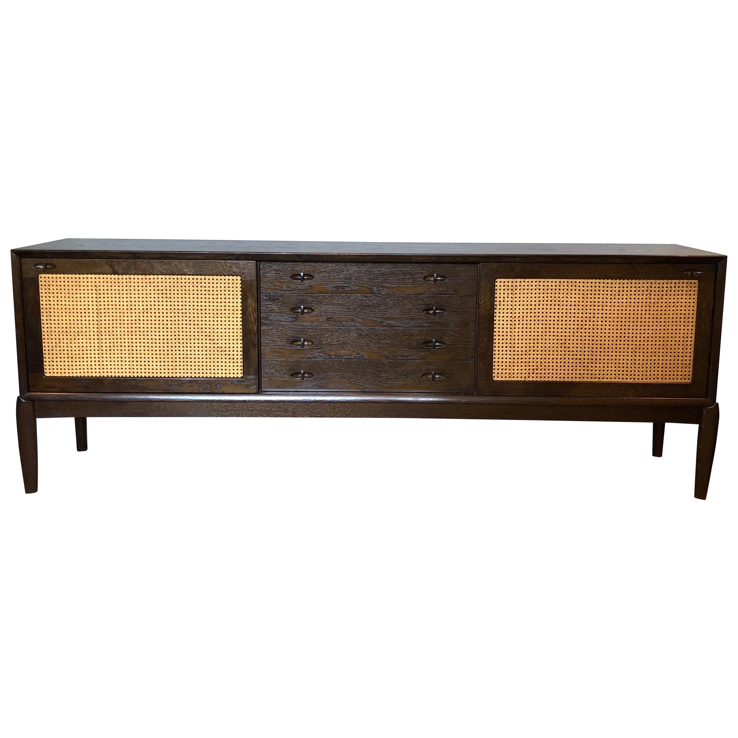 Danish Midcentury Sideboard by H. W Klein, Brahmin 1960s