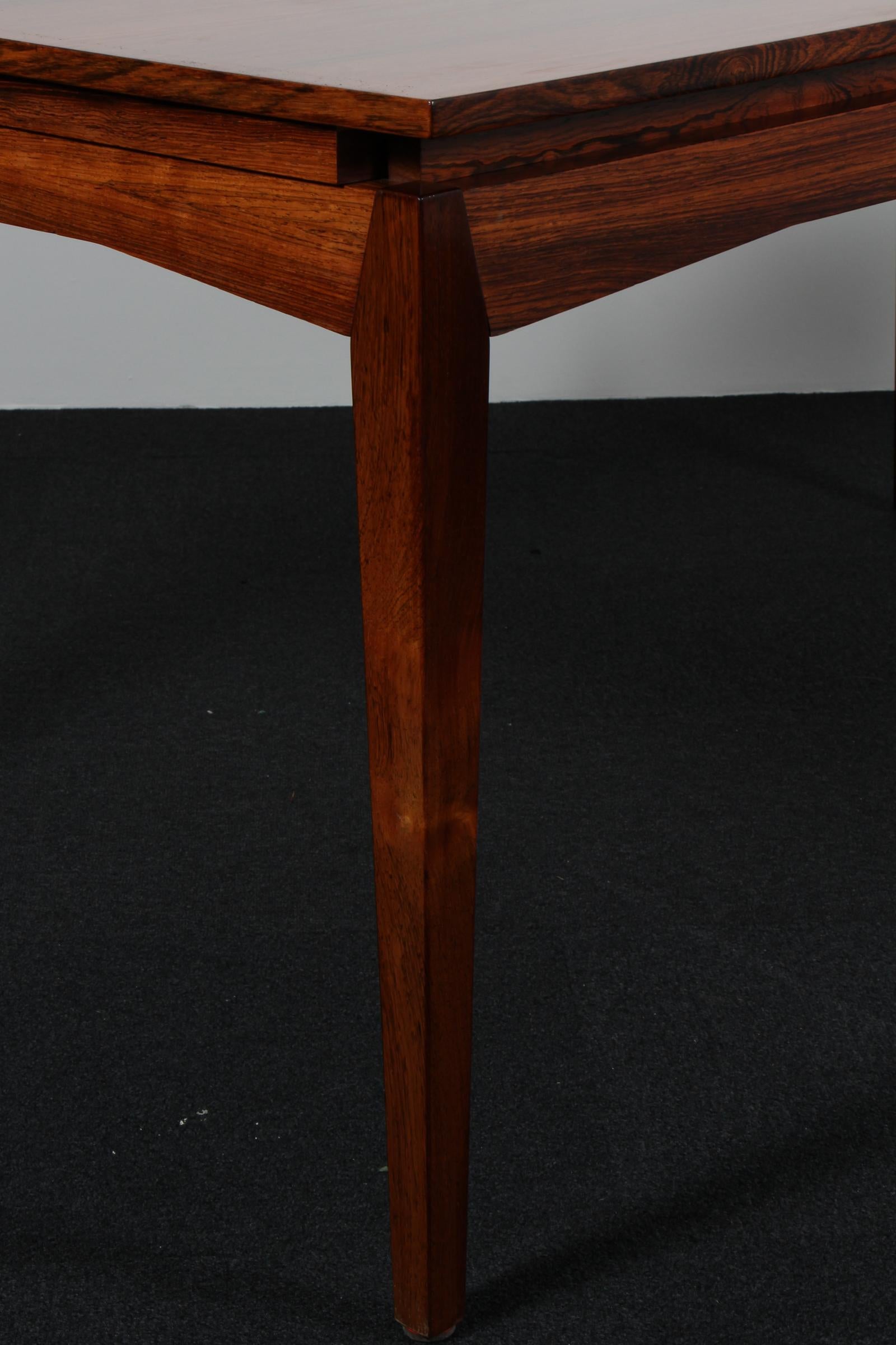 H. Table de salle à manger en bois de rose A. Klein Bon état - En vente à Esbjerg, DK