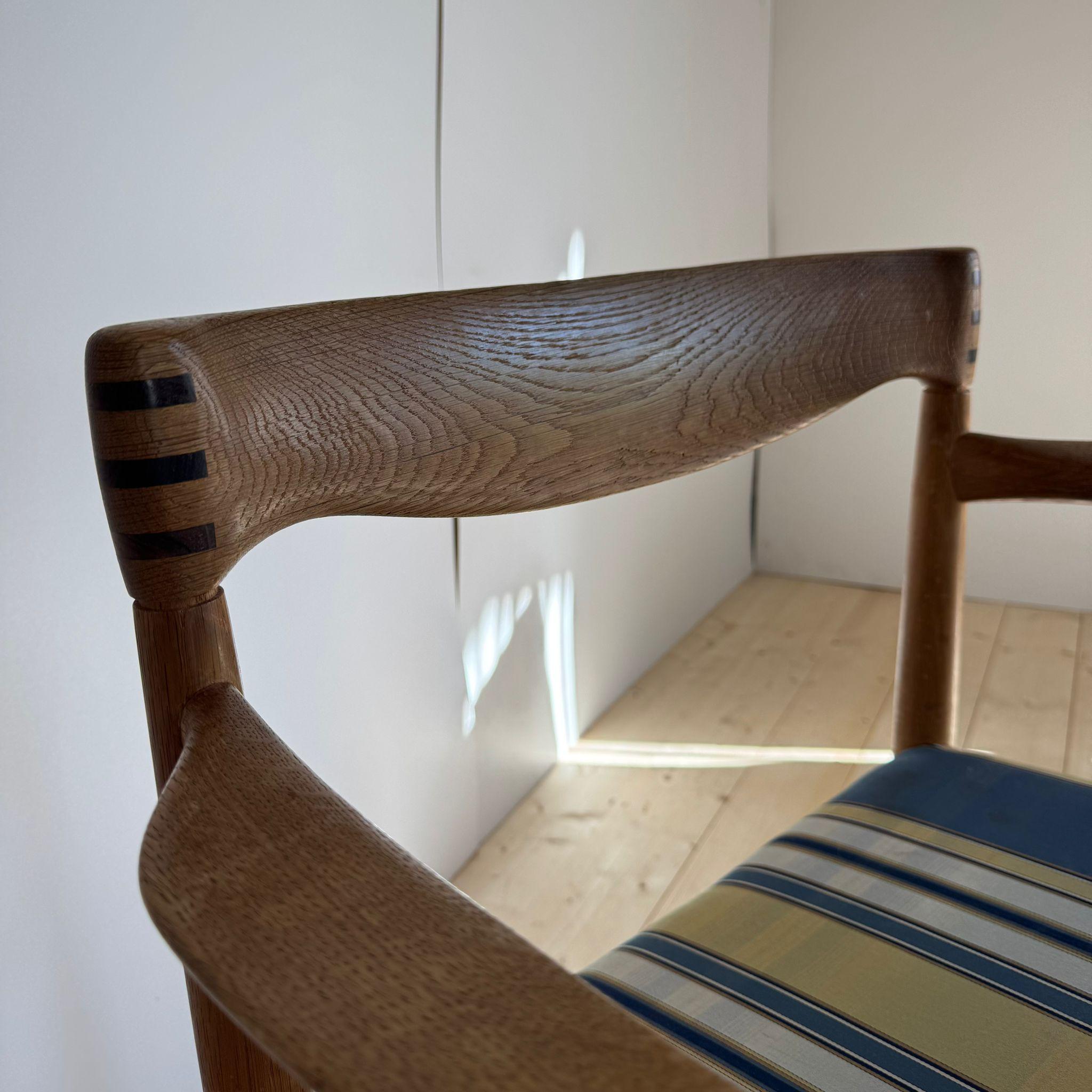 H. W. Klein pour Bramin, fauteuil, Danemark, années 1960. Bon état - En vente à Torino, IT