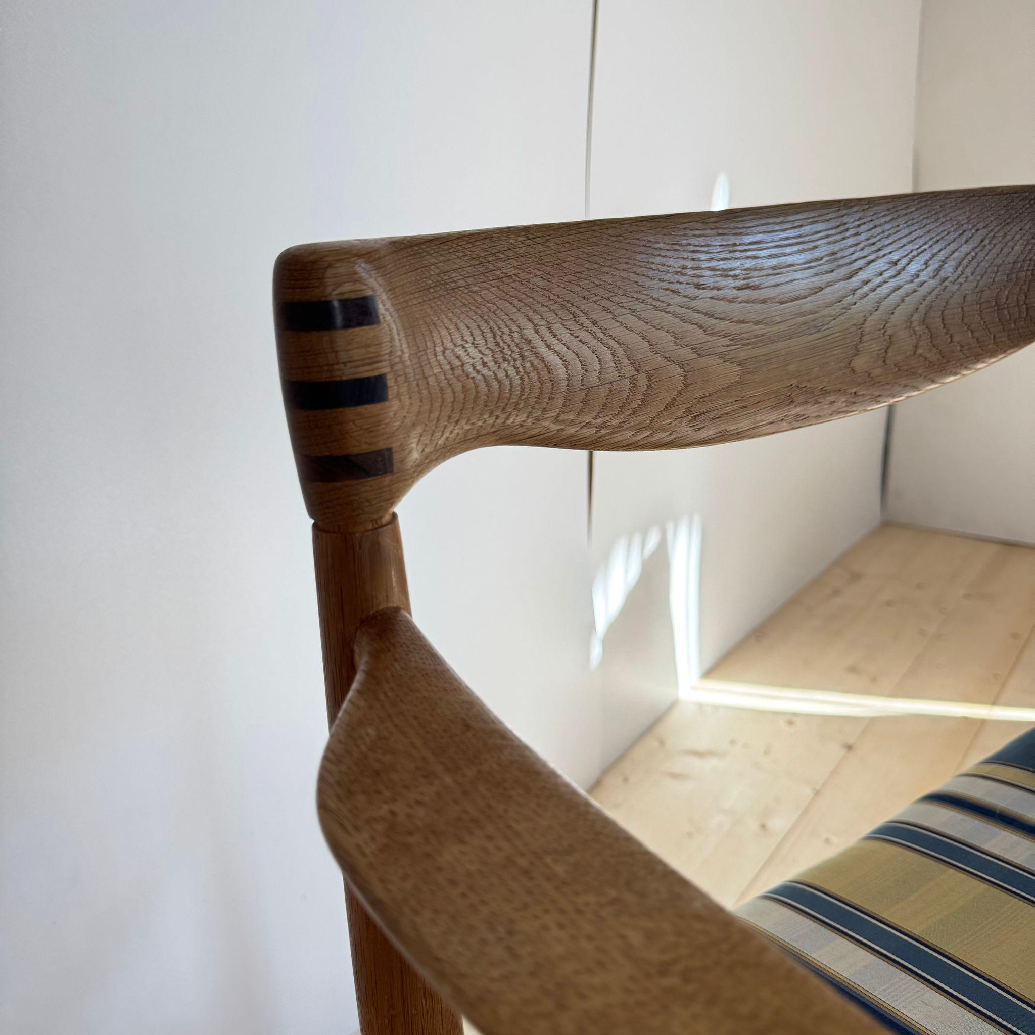 Mid-20th Century H. W. Klein pour Bramin, fauteuil, Danemark, années 1960. en vente