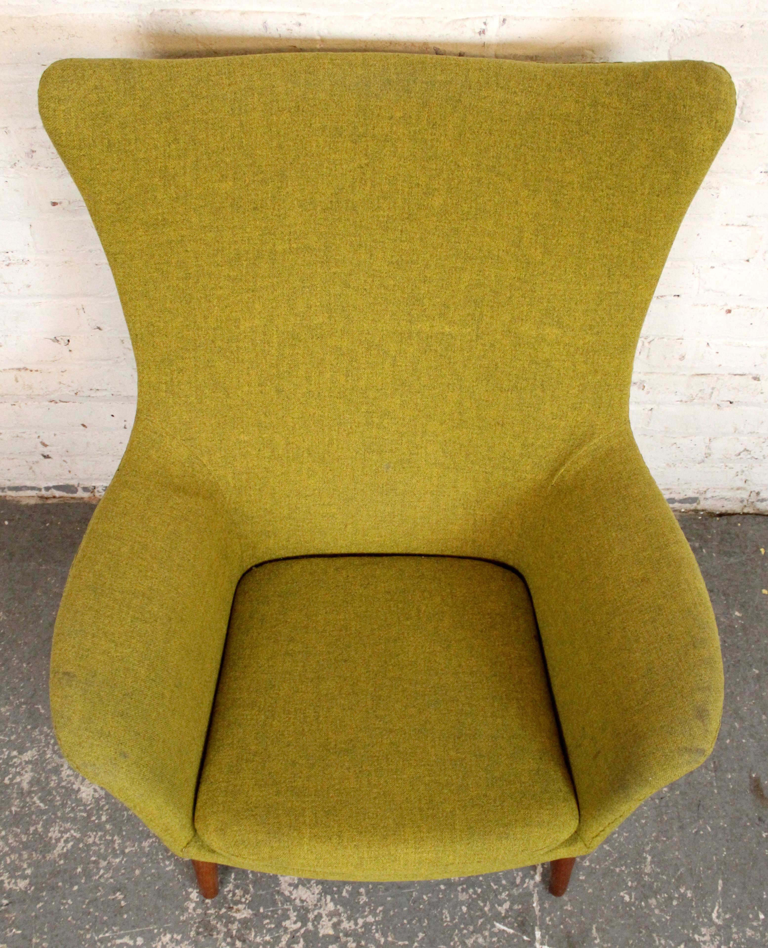 H. W. Klein for Bramin Møbler Adjustable Chair Tela en venta