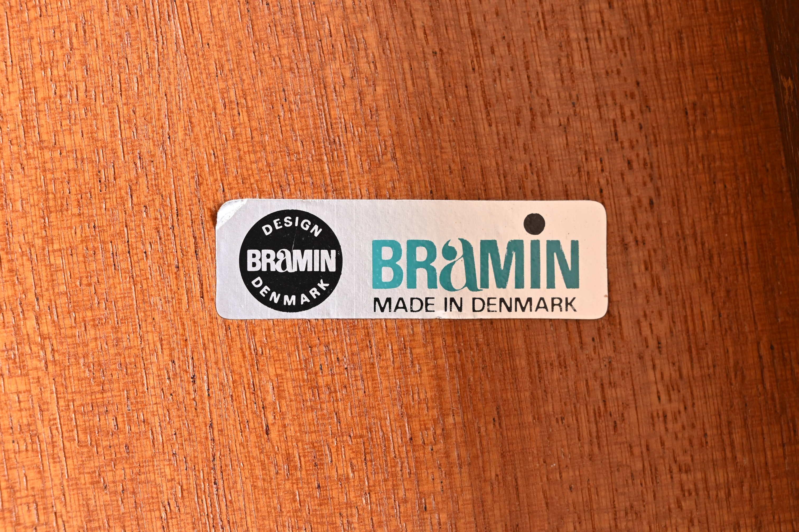 H. A. Klein pour Bramin Møbler Table de salle à manger à rallonge en teck, moderne et danoise en vente 5
