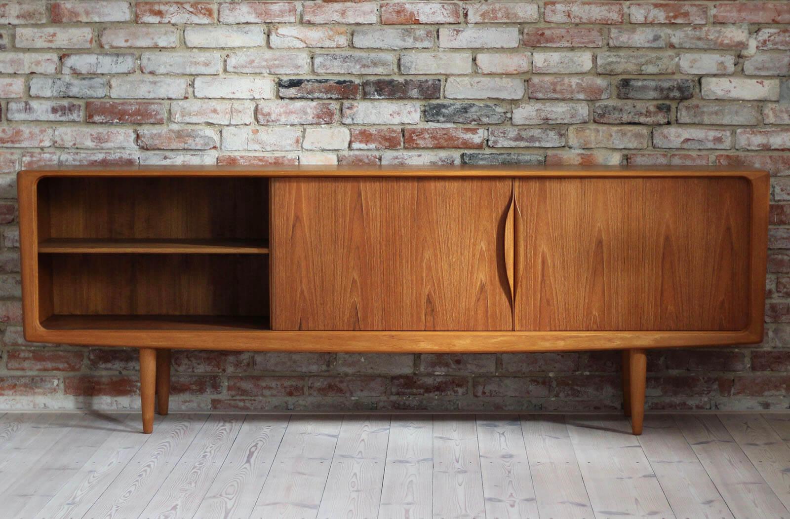 Mid-Century Modern H. W. Klein Sideboard for Bramin, Teak, Wood, Scandinavian Modern, 1960s