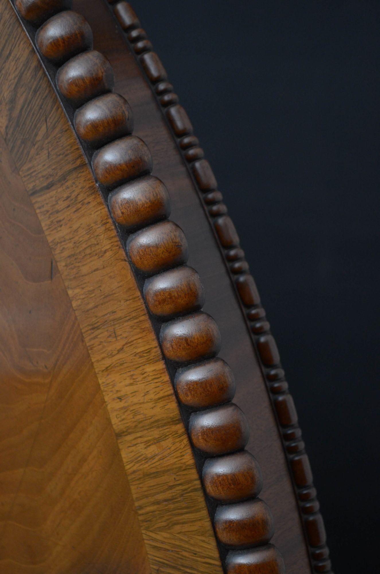 H. Walker English Regency Centre Table in Mahogany For Sale 6