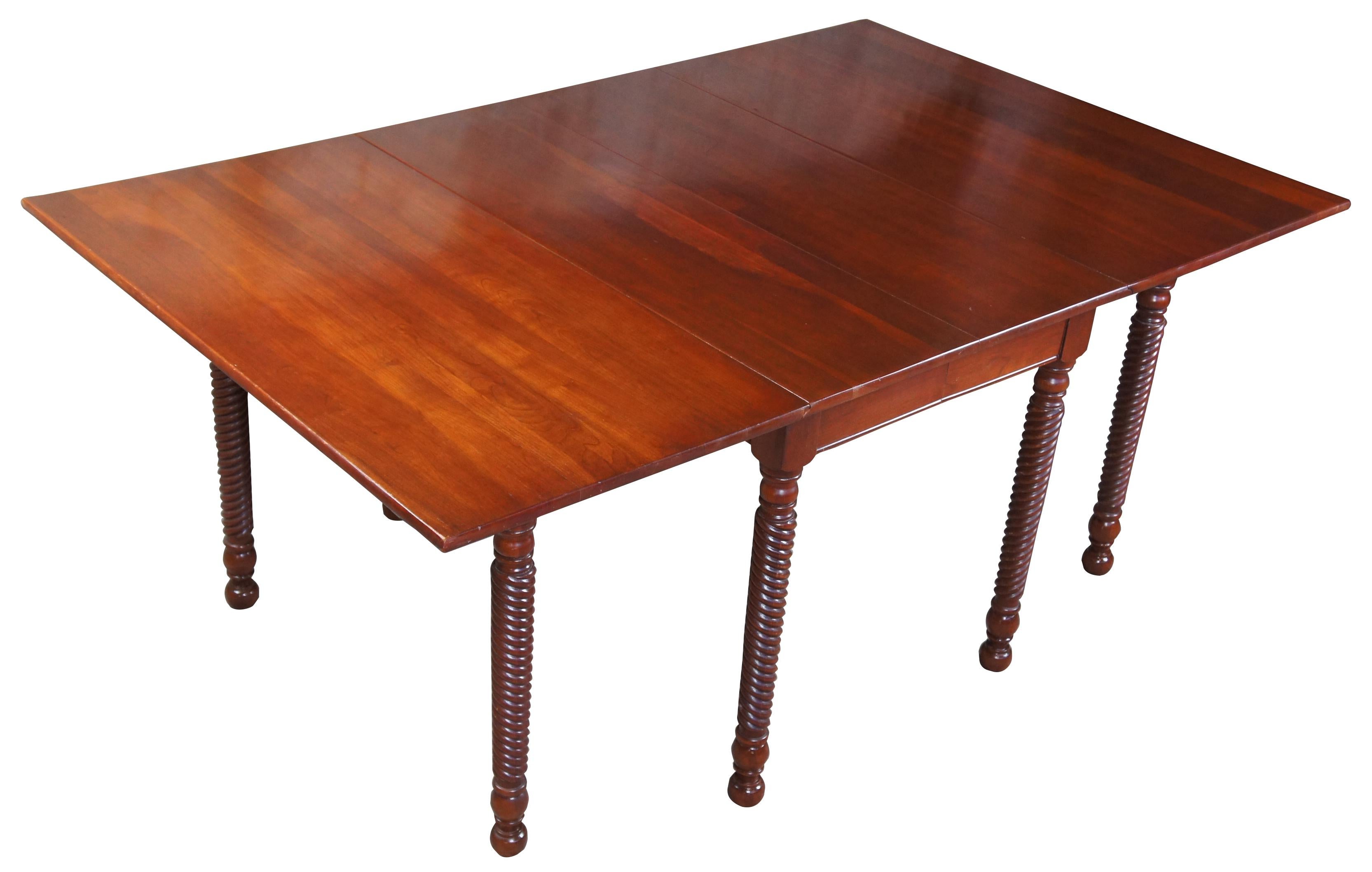 willett cherry drop leaf table