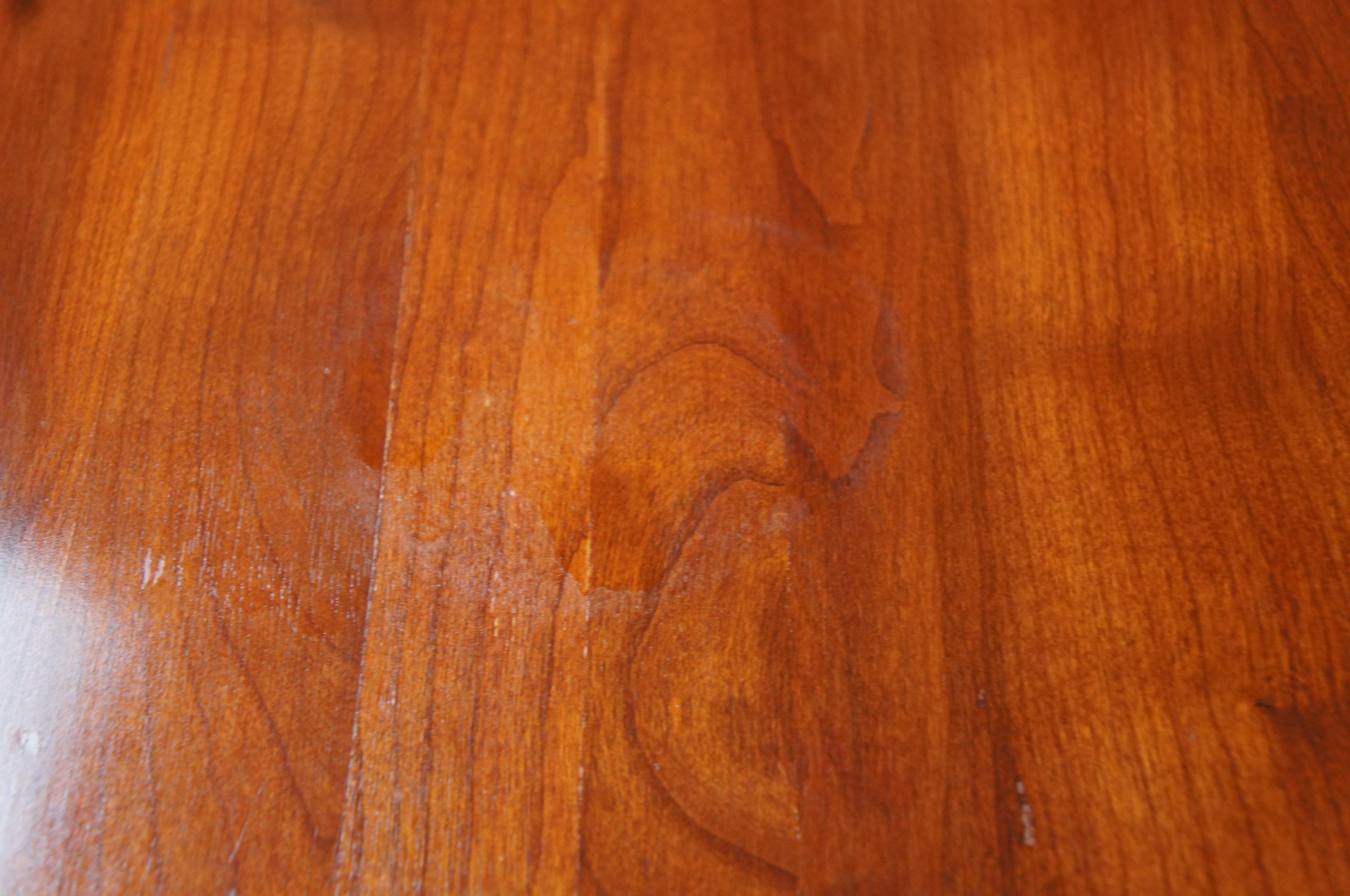 Neoclassical H Willett Wildwood Cherry Drop Leaf Gateleg Dining Table Barley Twisted Vintage