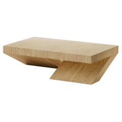 H.01 Coffee Table / Travertino Classico by Lusano