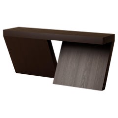 H.02 Console Table / Ebonized Oak by Lusano