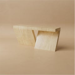 Table console H.02 / Travertino Classico de Lusano