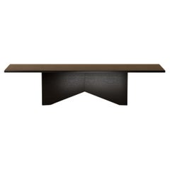 Mesa de comedor H.03 / Roble ebonizado de Lusano