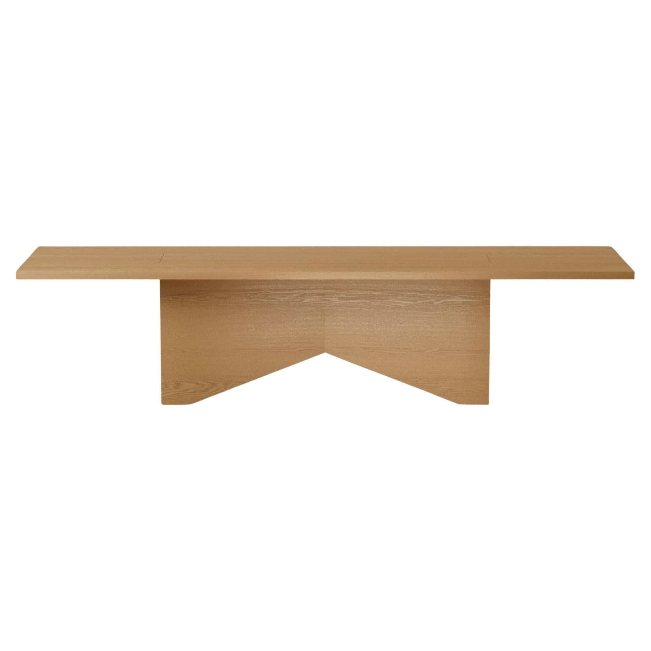 H.03 Table de salle à manger / Oak Nature par Lusano en vente