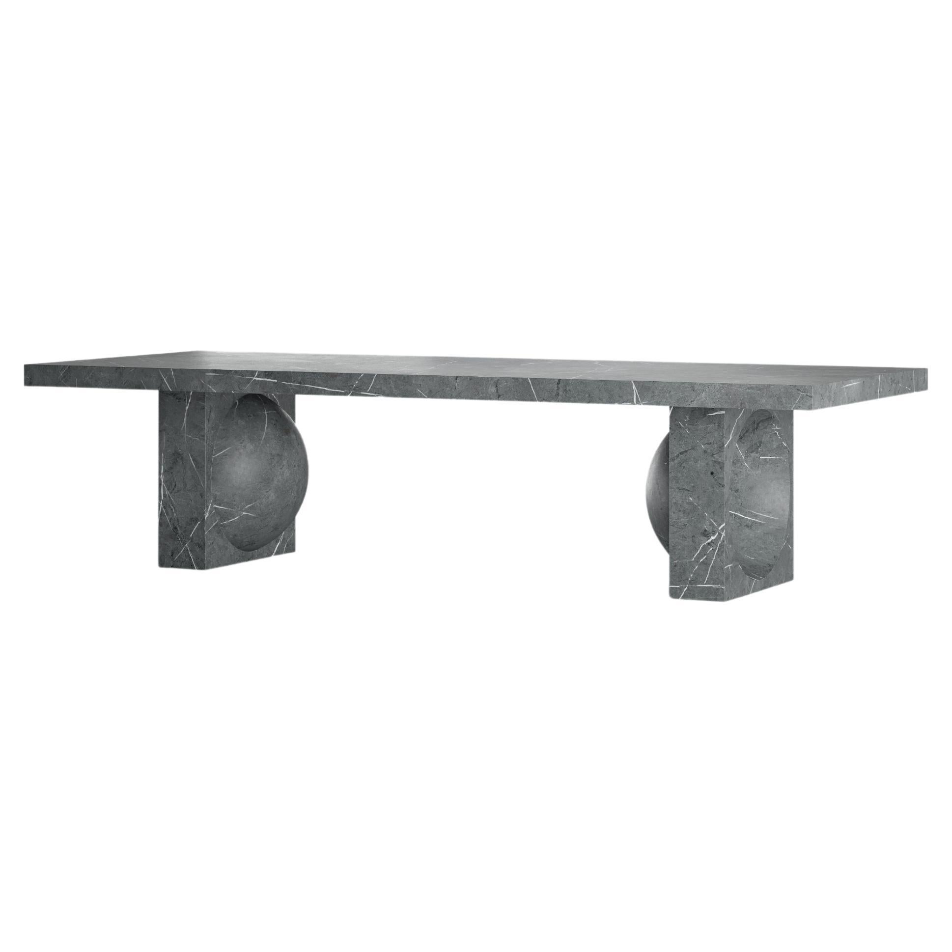 H2 Pietra Grey Dining Table by Studio TOOJ For Sale