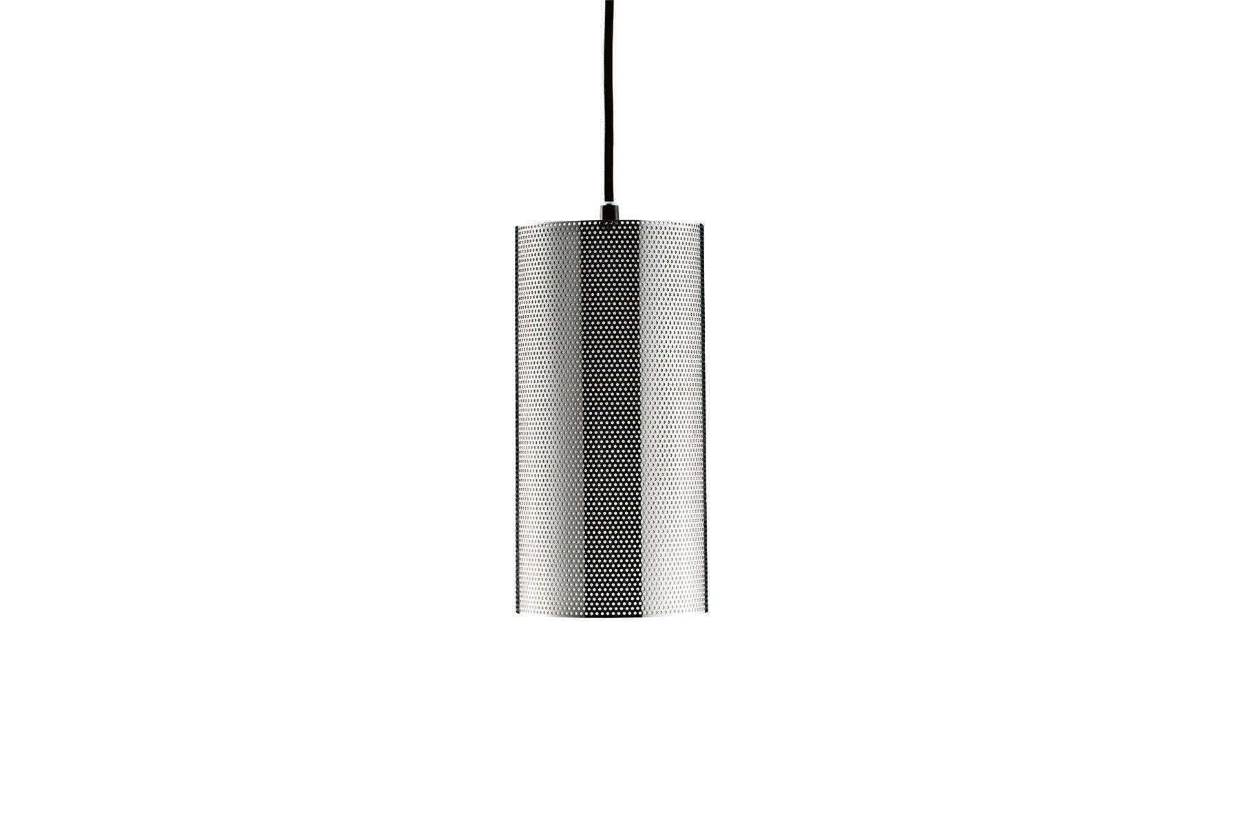The H2O pendant is designed by Barba Corsini in collaboration with Joaquim Ruiz Millet as an evolution of the original PD2 Floor Lamp. Taking the perforations that feature on the original design as inspiration for the H2O Pendant, it exudes a warm