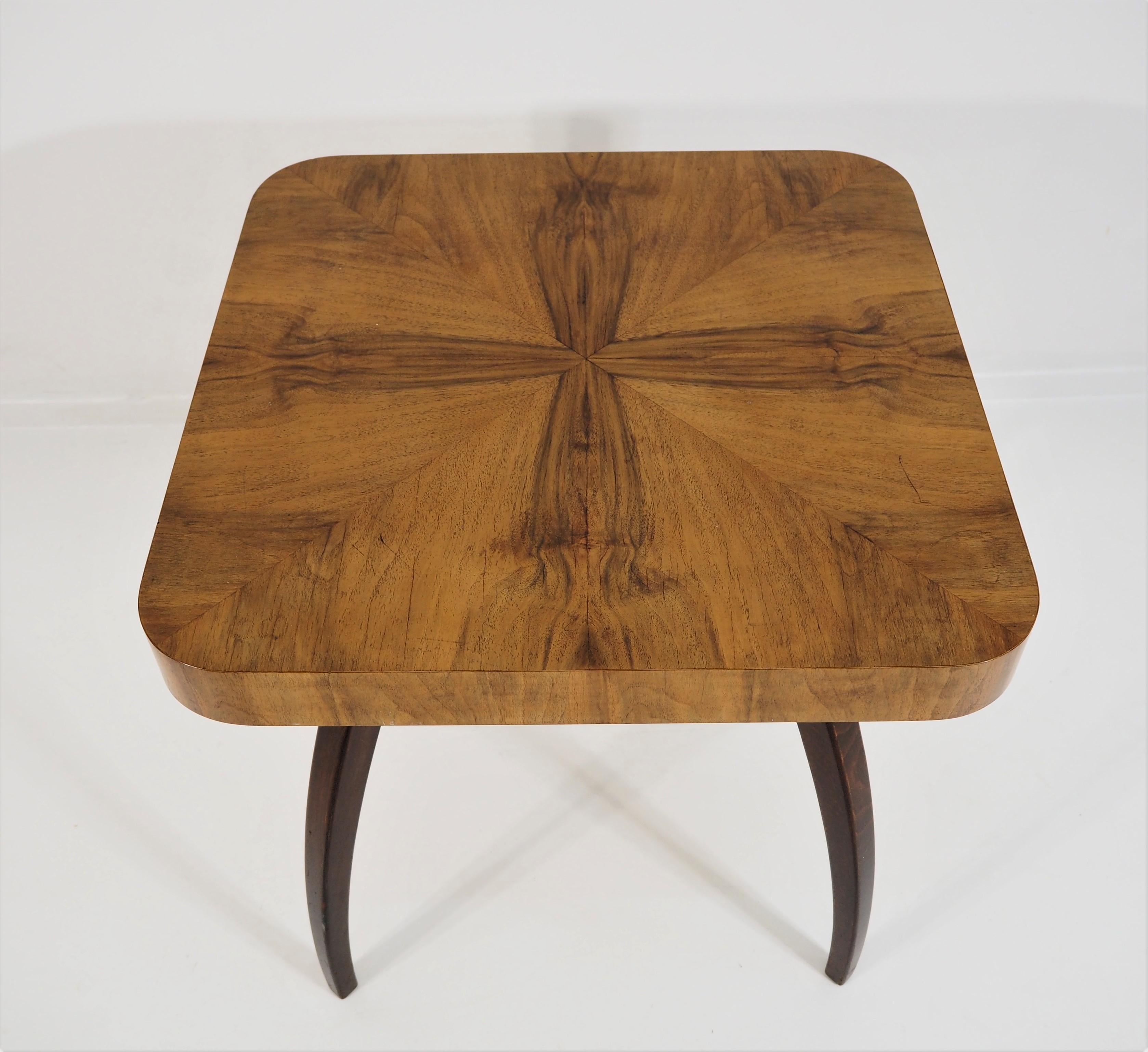 Mid-20th Century H259 Coffee Table by Jindrich Halabala, 1930s