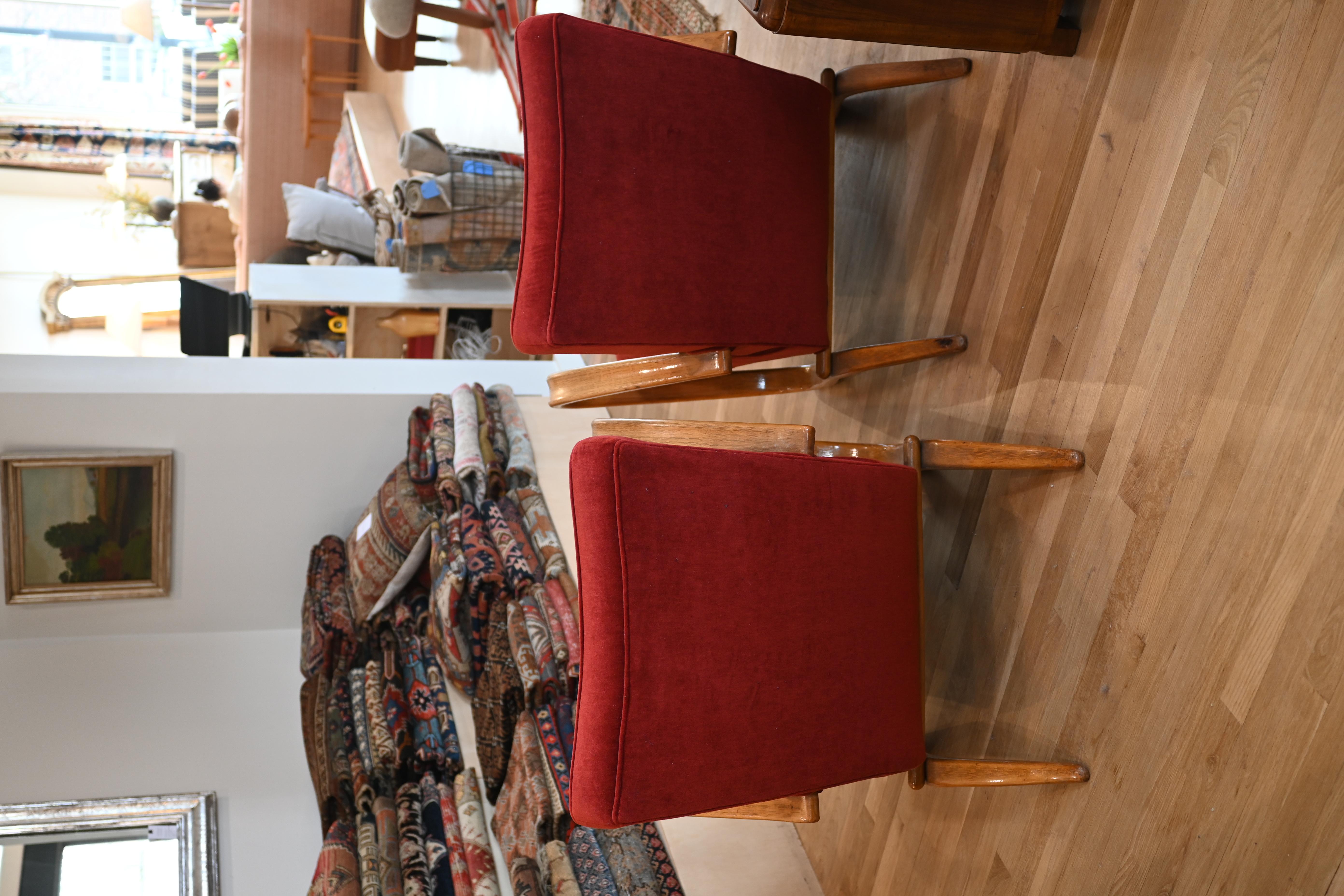 Art déco H269 Chaises longues Halabala en vente