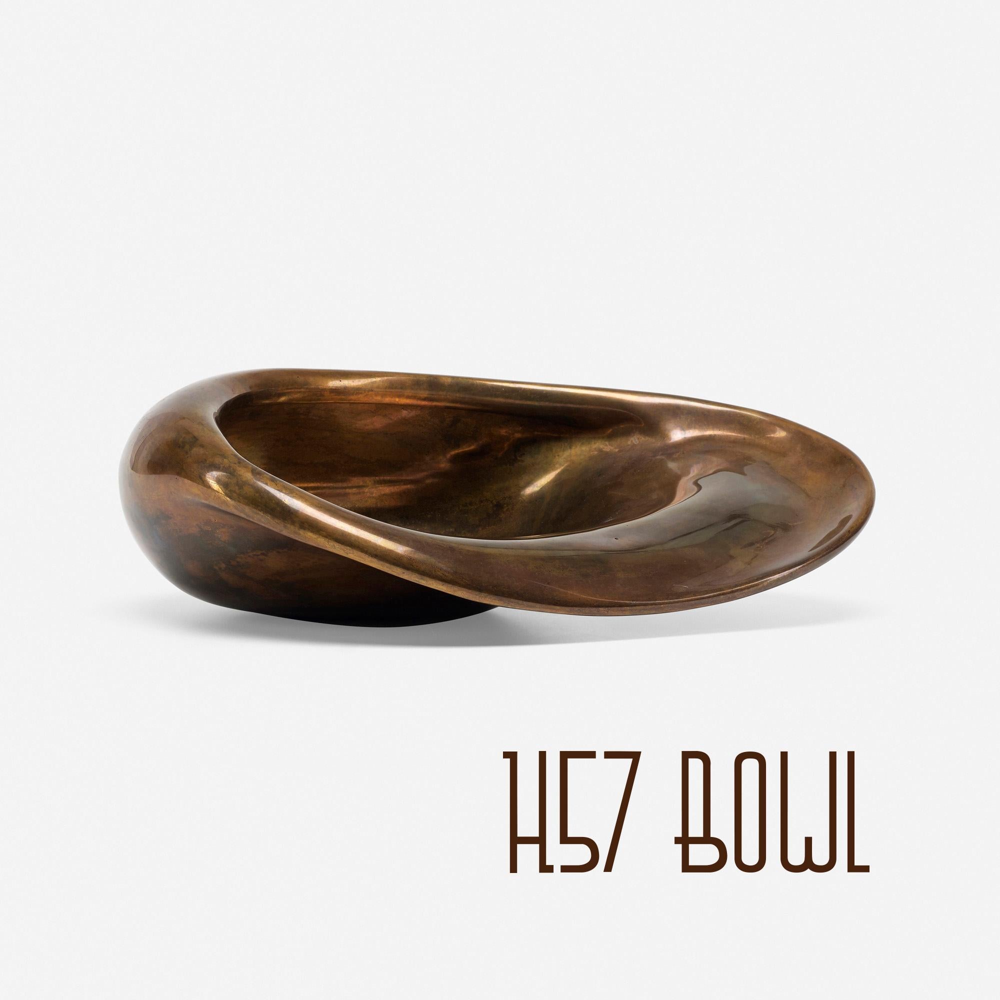 H57 Bowl / Vase in Polished Recycled Cast Aluminum, by Jordan Mozer, USA, 2007 For Sale 2