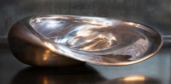 H57 Bowl / Vase in Polished Recycled Cast Aluminum, by Jordan Mozer, USA, 2007