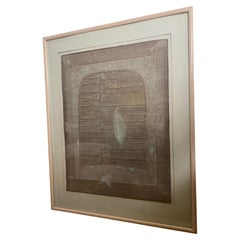 Ha Bik Chuen, Collograph, 1977, Hong Kong