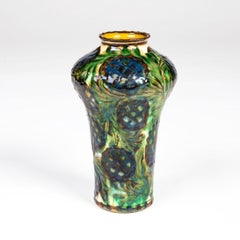 H.A. Kähler – Jugendstil-Vase mit Reliefverzierung, um 1920–30