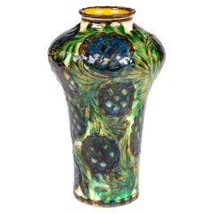 H.A. Kähler – Jugendstil-Vase mit Reliefverzierung, um 1920–30