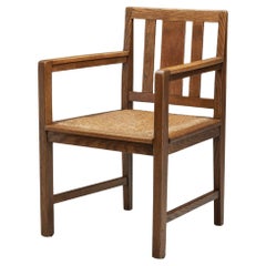 Haagse School Armchair, The Netherlands First half of the 20th Century