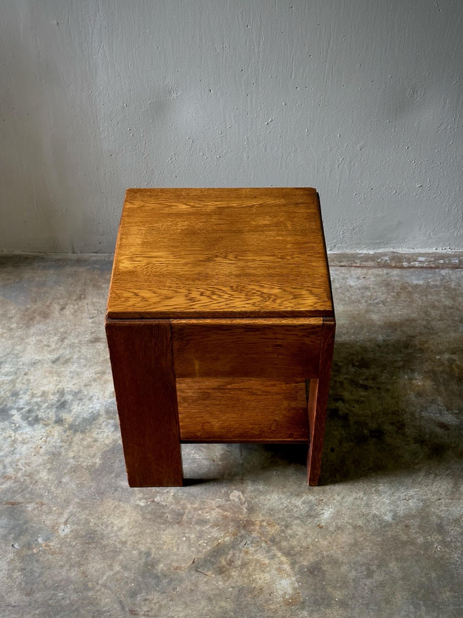 Haagse School Side Table In Good Condition In Los Angeles, CA