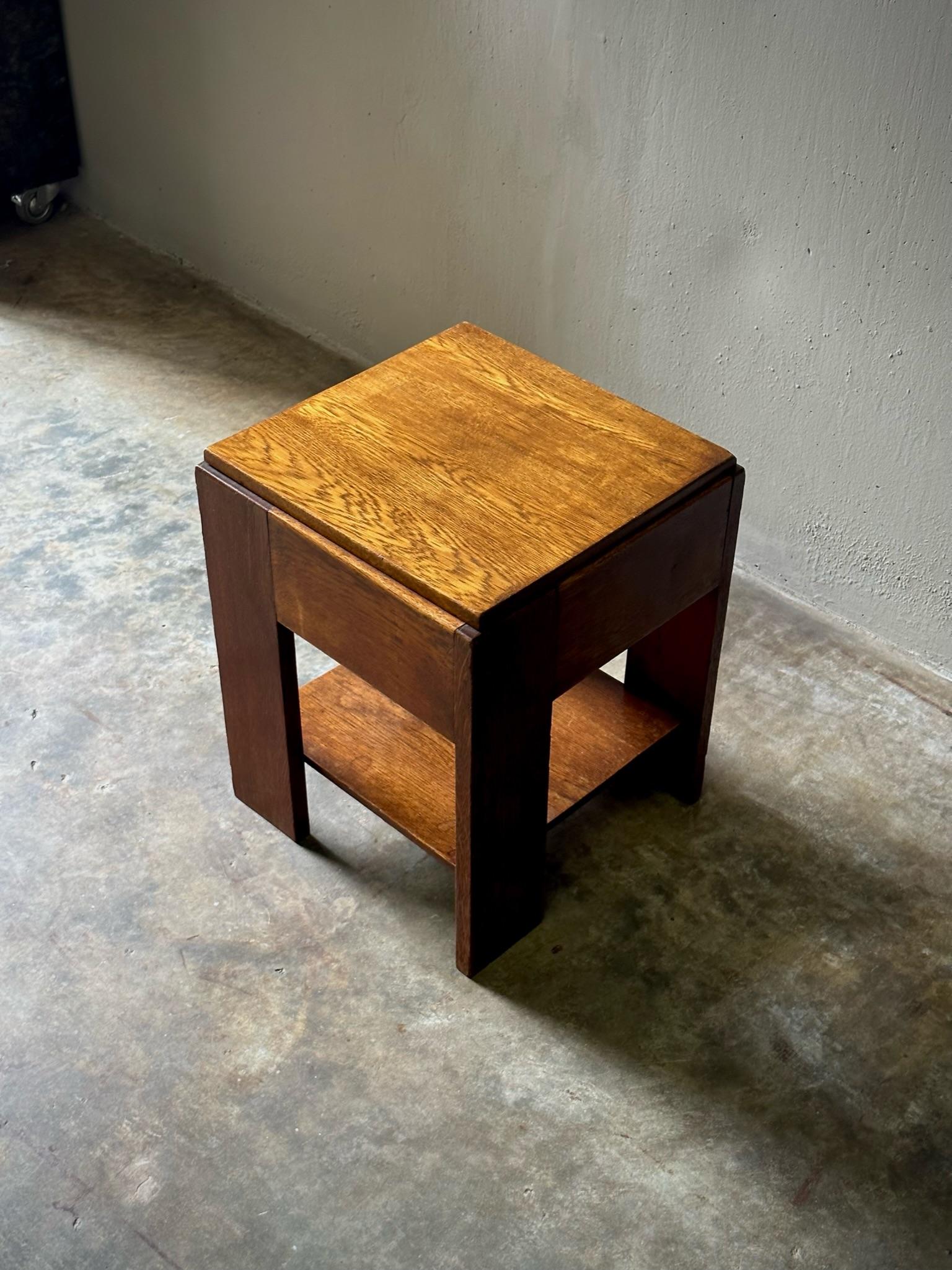 Early 20th Century Haagse School Side Table