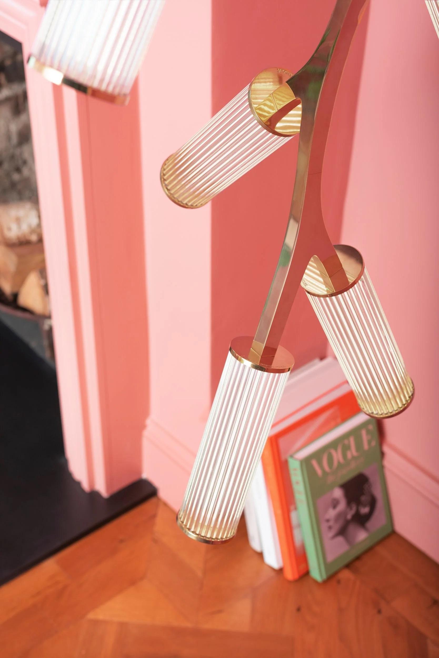 Inglese Lampadario Haara Metsa 10 di Cameron Design House in vendita