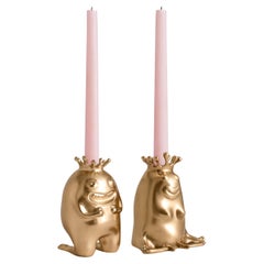 Haas King + Queen Candlesticks