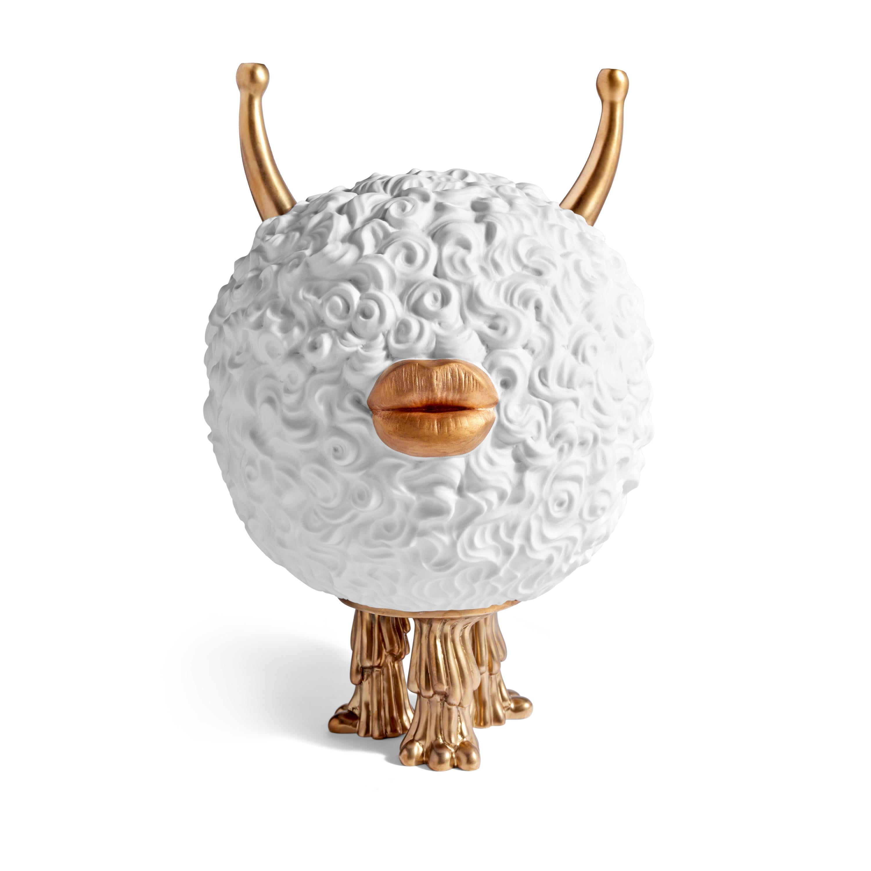 Contemporary Haas Monster Incense Burner - White For Sale