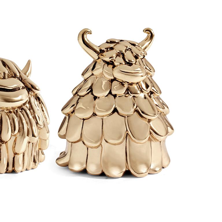 Contemporary Haas Niki + Simon Salt + Pepper Shakers For Sale