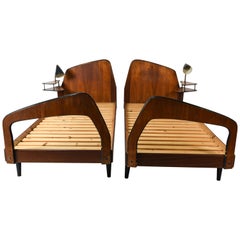 Haaves Møbler Norwegian Teak Bed, 1957