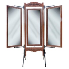 Haberdasher's Triple John B. Willard Dressing Mirror 1897