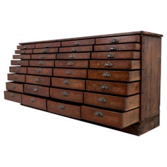 Antique Haberdashery Bank of Drawers