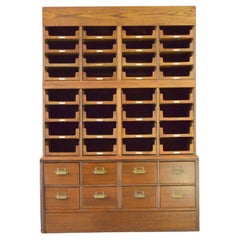 Antique Haberdashery Cabinet by E Pollard & Co., circa 1910