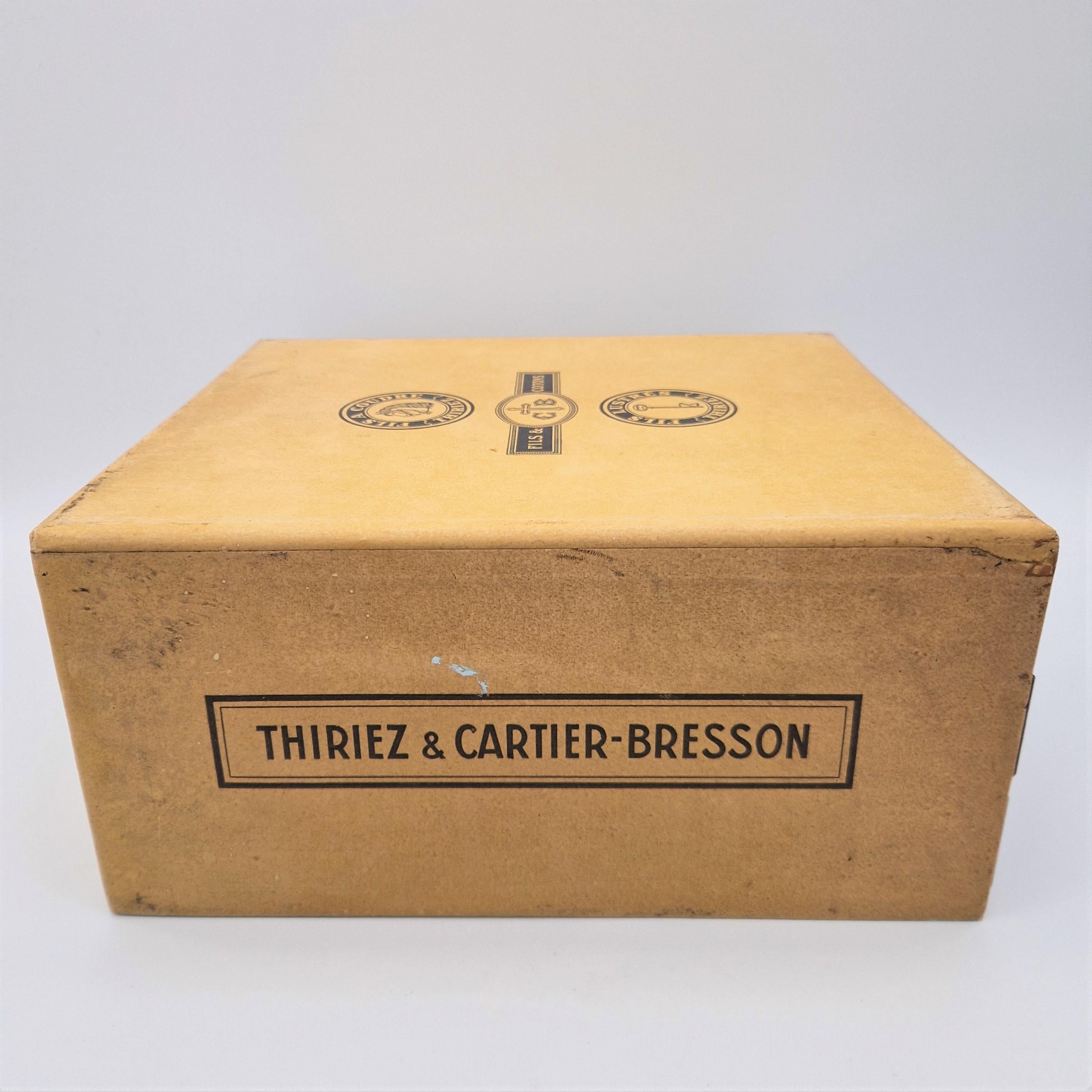 Haberdashery chest of drawers by Thiriez & Cartier Bresson. 1910 - 1920 For Sale 3