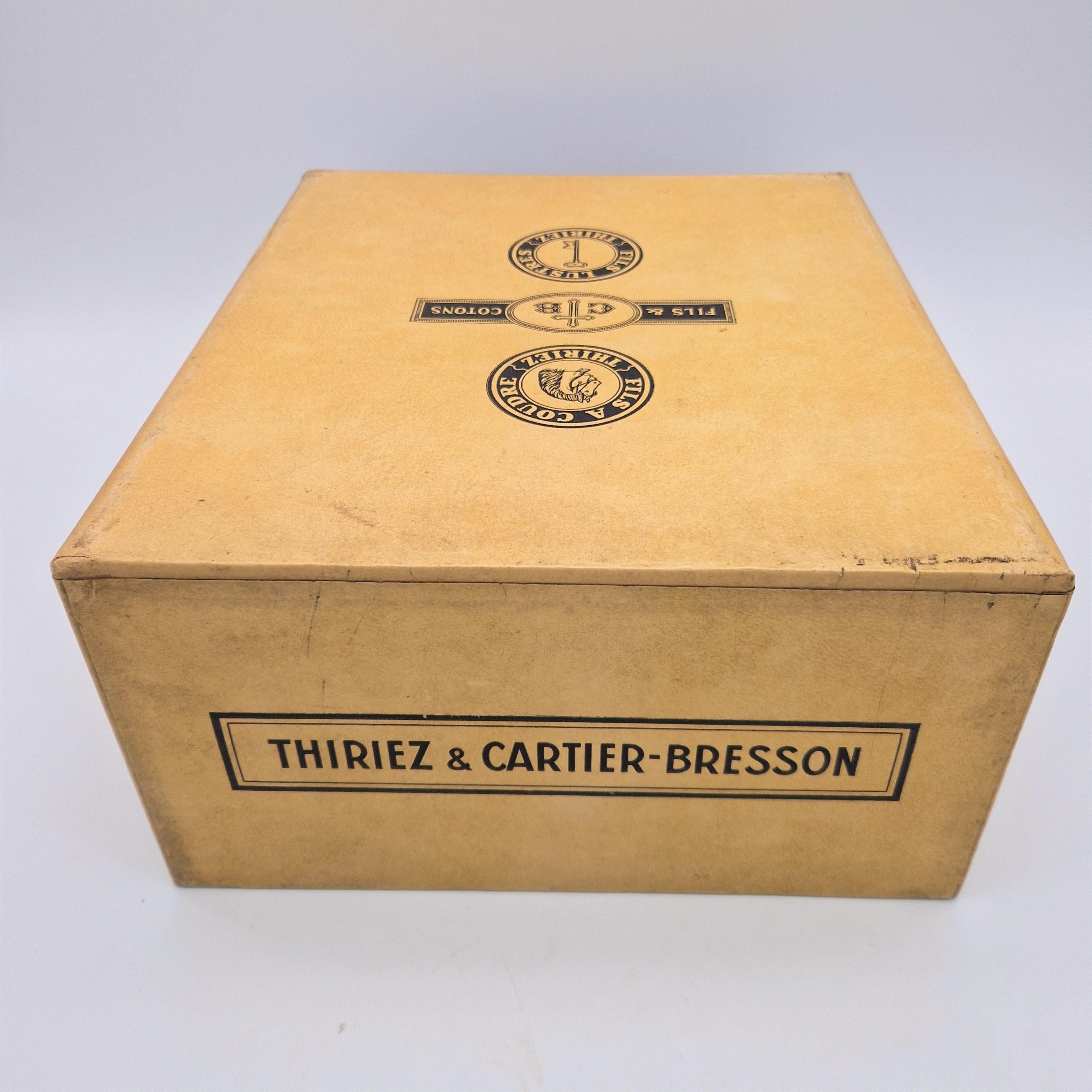 Haberdashery chest of drawers by Thiriez & Cartier Bresson. 1910 - 1920 For Sale 4