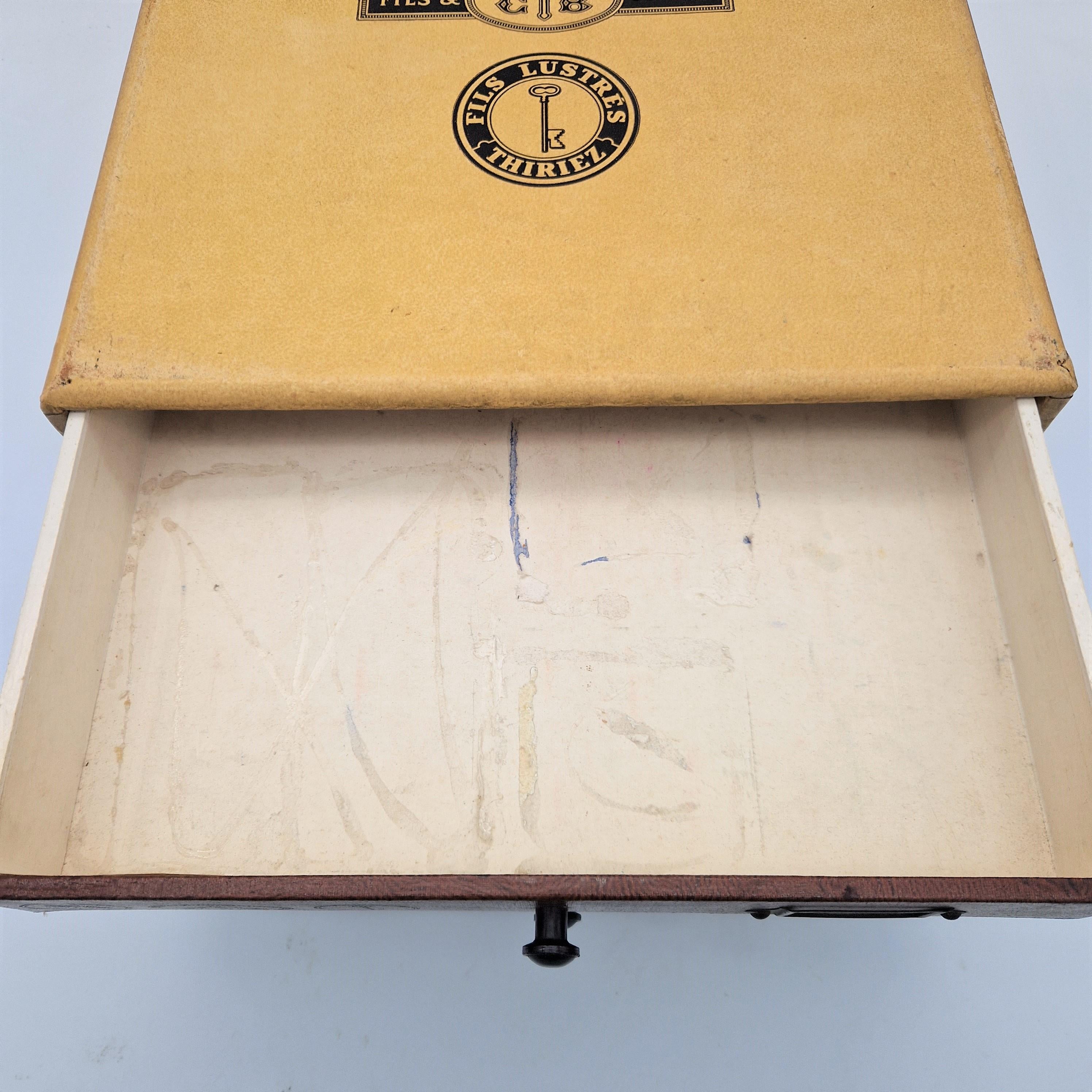 Haberdashery-Kommode von Thiriez & Cartier Bresson. 1910 - 1920 (Holz) im Angebot
