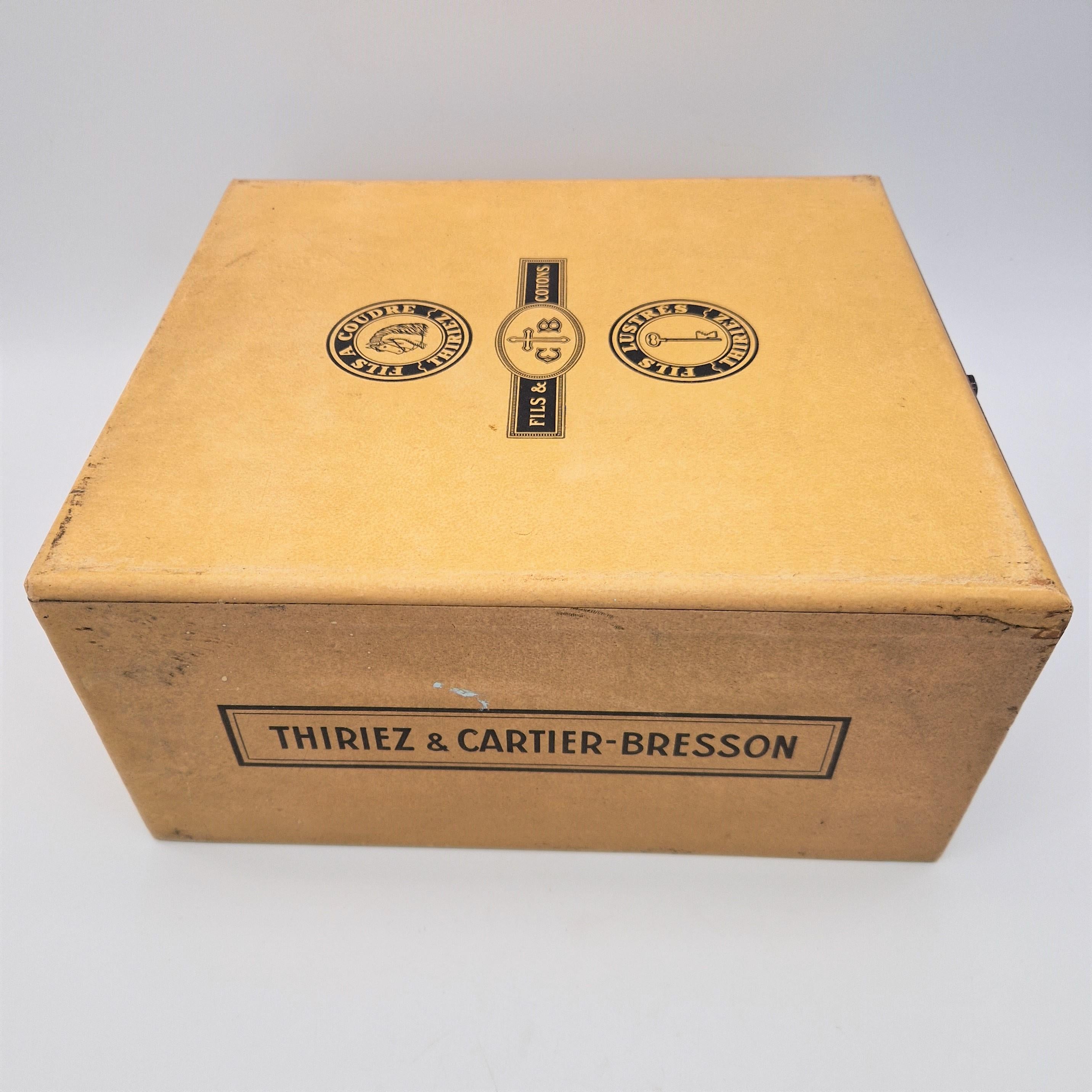 Haberdashery chest of drawers by Thiriez & Cartier Bresson. 1910 - 1920 For Sale 2