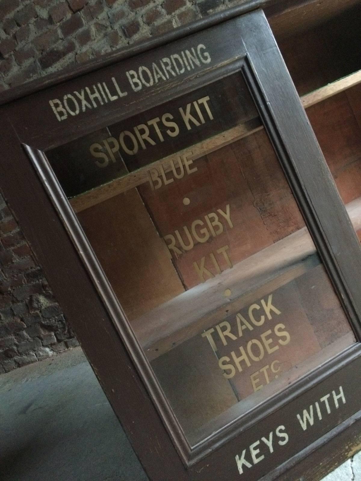 Haberdashery Display Cabinet Cupboard Sports Locker, Antique, 19th Century In Good Condition In Longdon, Tewkesbury