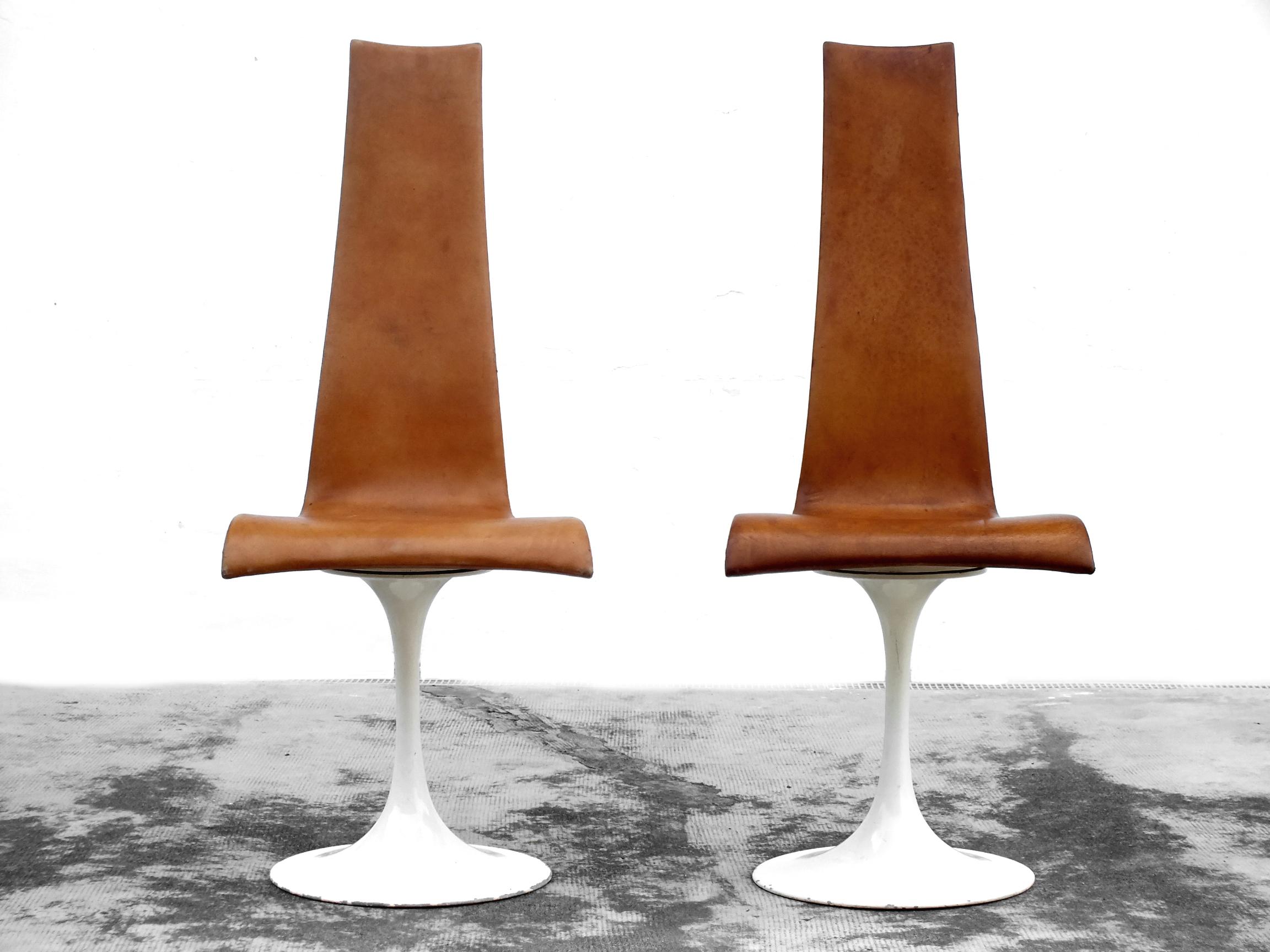 Metà XX secolo Haberli Teo Alfredo design negli anni '65 Sedia scultura di produzione svizzera in vendita