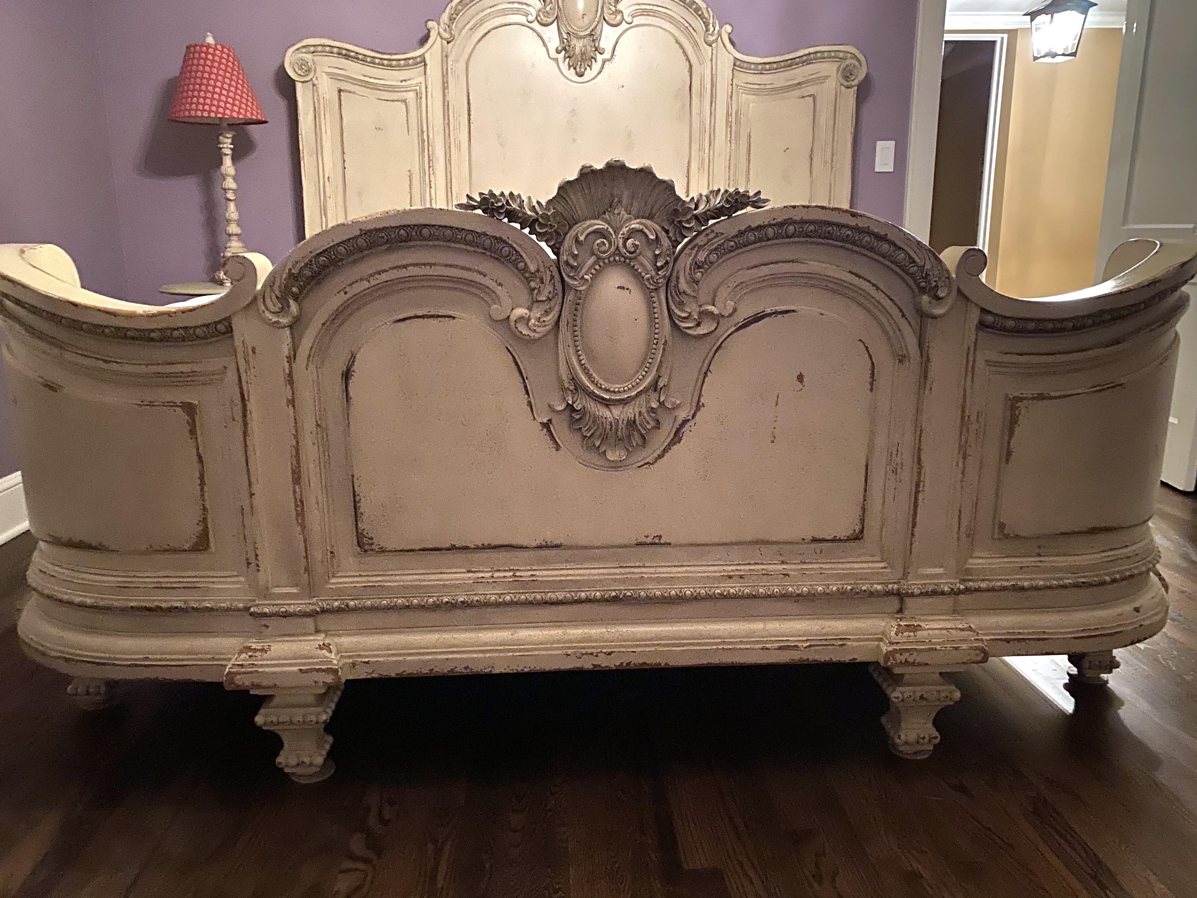 Habersham Florentina Cama Sin Guirnalda Cabecero Piecero California King Otro en venta