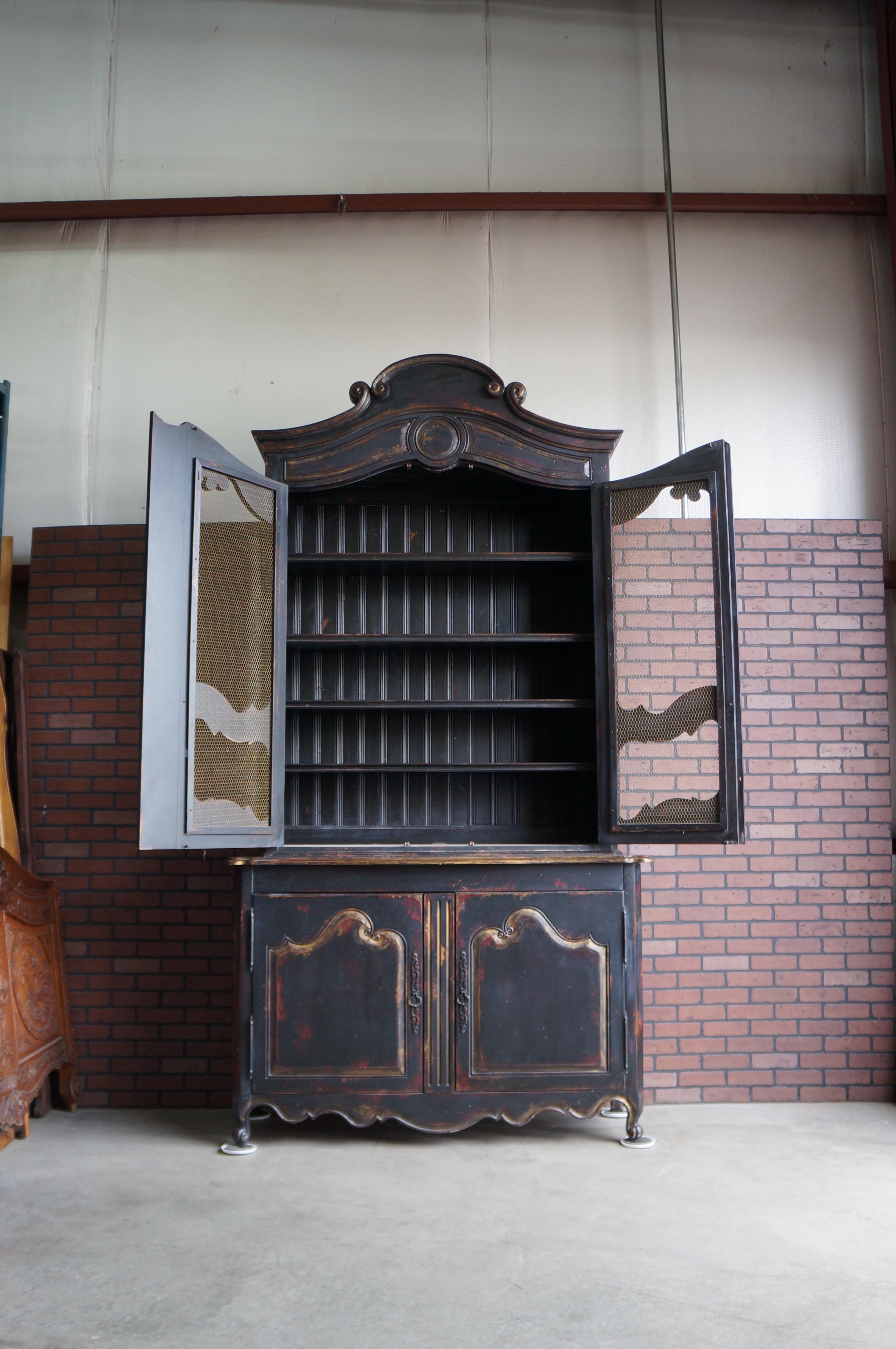 20th Century Habersham Normandy Style Hutch For Sale