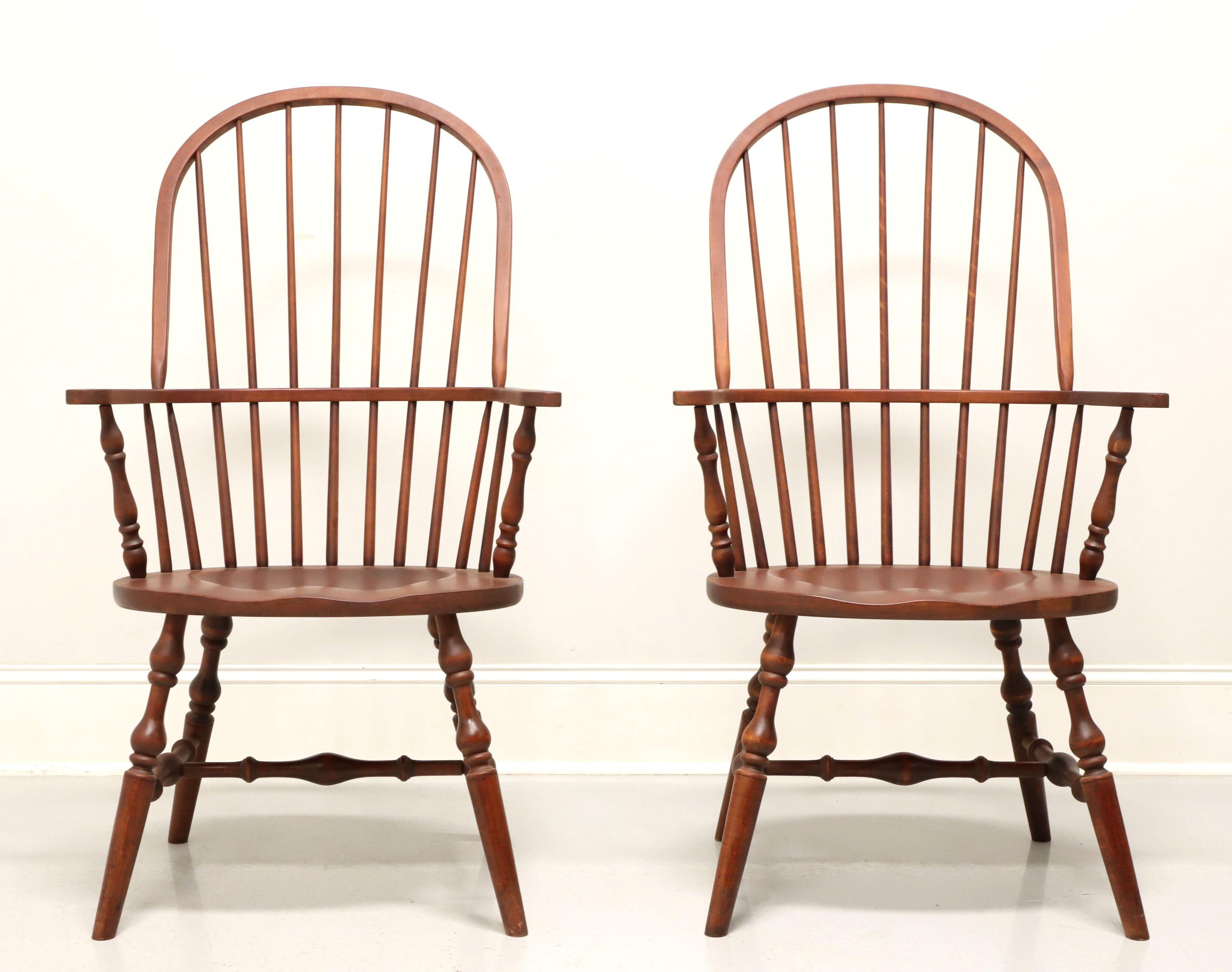 Other HABERSHAM Plantation Maple Windsor Armchairs - Pair