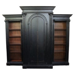 Habersham Regency French Empire Entertainment Cabinet Bookcase Wardrobe Armoire