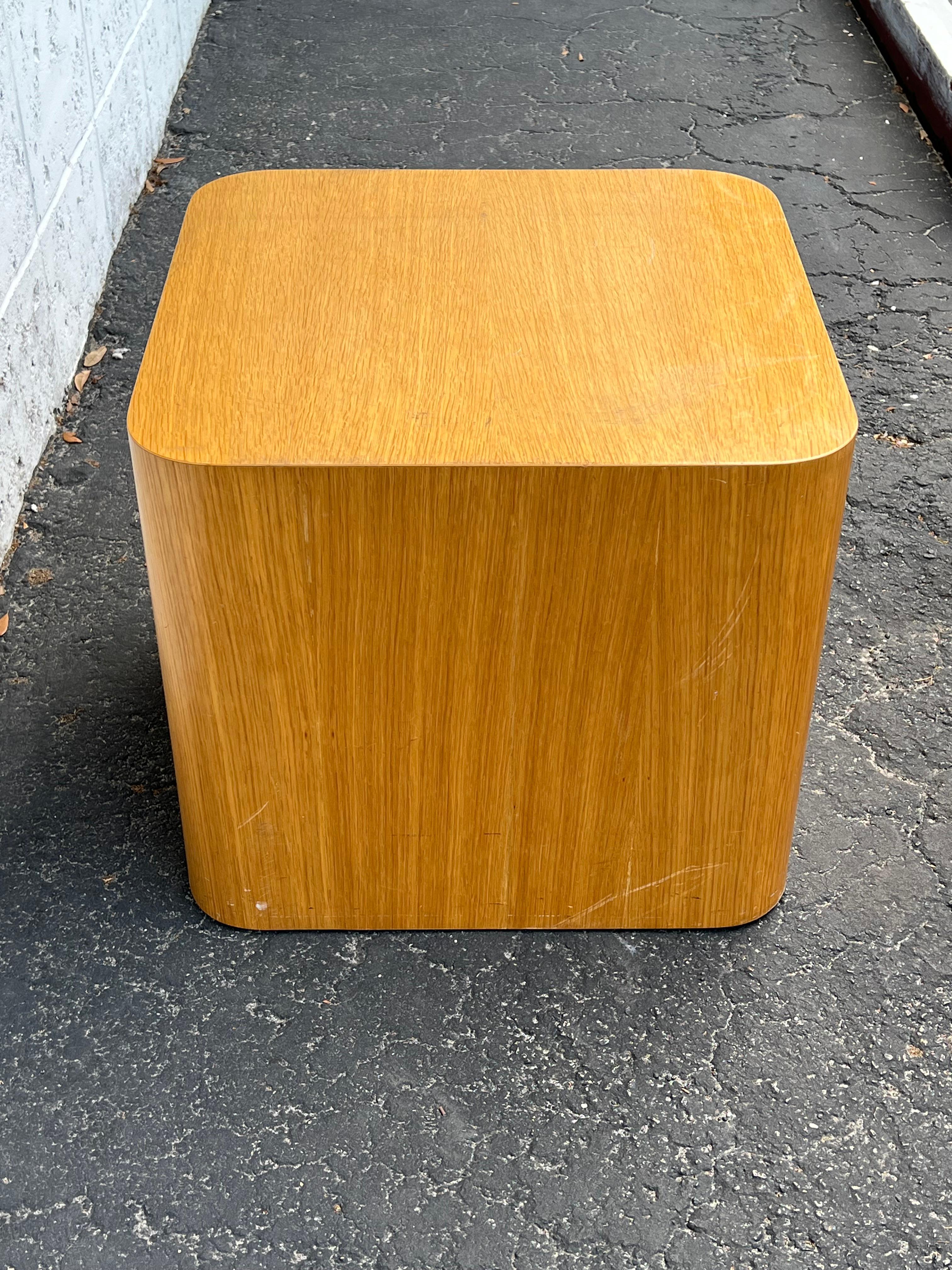 American Habitat Intrex Pedestal Table For Sale